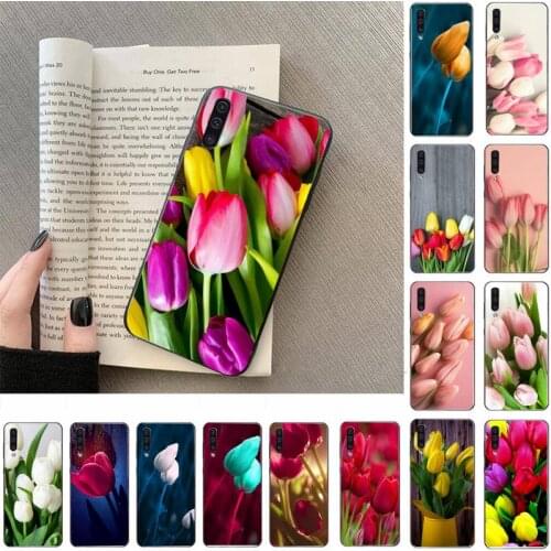 Tulip flower Phone Case For Samsung Galaxy a50 A30S A50S a71 70 a10 case samsung a51 case
