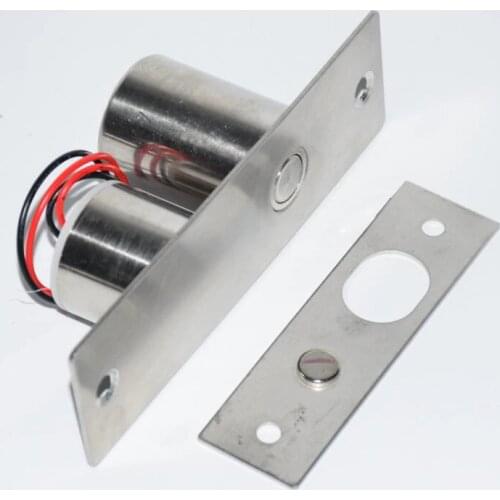 DC12V wooden glass Gate door Access Control System electric magnetic door lock drop bolt deadbolt fail safe