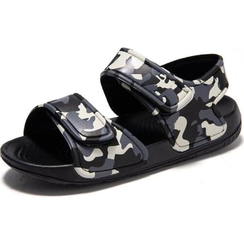 Disney Sandals Summer Kids Baby Girls Boys Non-slip Outdoor Beach Sandals Children Soft Sole Sandals Girls