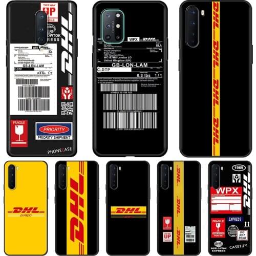 Dhl Express Cell Phone Case for OnePlus 8 Nord N10 N100 8T 7 8 7T 9 Pro 5G 6 6T 9R Mobile Phones Cover Shell Coque