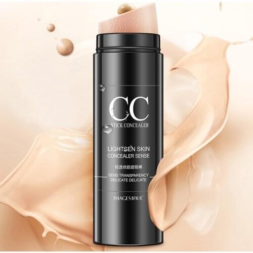 Concealer Stick Waterproof Moisturizing Air Cushion CC Cream Brighten Complexion Concealer Liquid Foundation Repair Capacity