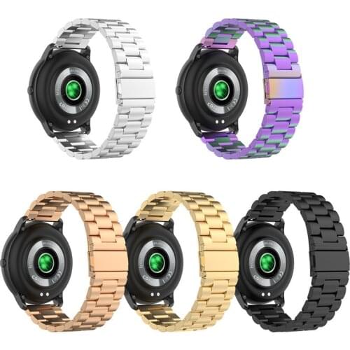 Stainless Steel Metal band for Amazfit Bip/GTR/Ticwatch 2/S/E/Pebble Time/Gear sport/POLAR ignite/Samsung Gear S2