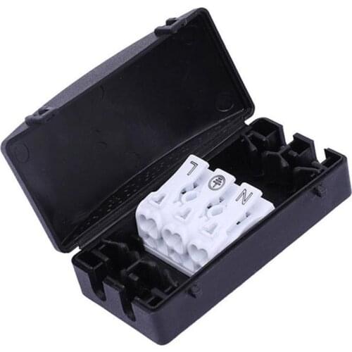 Lighting Waterproof Junction Box Screw Less Connectors M622 Two-position Up And Down Flip Connection Boxes With Terminal Block