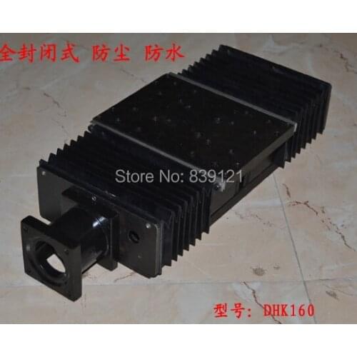 100 Totally enclosed sliding table CNc servo slider table sliding worktable Ball screw slide DHK160, work length for 100mm