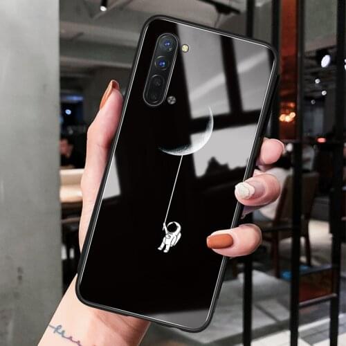 For OPPO Reno 3 pro 5G Case Tempered Glass Cases transparent clear Silicone Bumper For OPPO Reno 3 5g Case Fundas Shell
