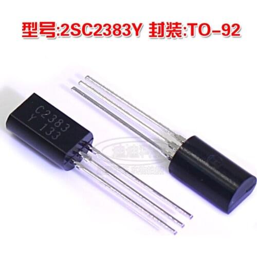 Straight 2SC2383Y C2383 TO-92L Low Power 1A/160V Transistor Audio Power Tube
