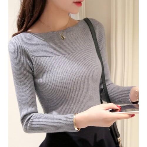 Женские пуловеры с открытыми плечами RPSLYSJZ China At AliExpress