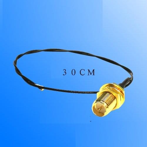 SSEA Ipex4 generation to SMA outer screw needle thread Mini NIC M2 antenna interface Adapter cable UFL4 generation line 30CM