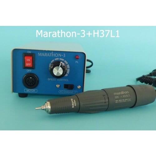 Dental Lab Marathon-3 Micromotor 35,000RPM Handpiece Equipment Original Seayang Marathon H37L1/H35SP1/M33ES 35K rpm Handpiece