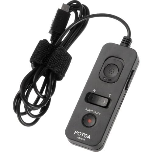 Universal FOTGA RM-VS1 Remote Control Shutter Release Timer For SONY A7 A7R RX10 ILCE-7 Cameras As RM-VPR1
