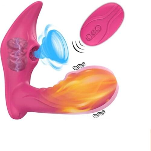 Vagina Sucking Vibrator G Spot Clit Sucker Clitoris Stimulator Couples Dildo Panties Vibrators Sex Toys Shop for Women Adults