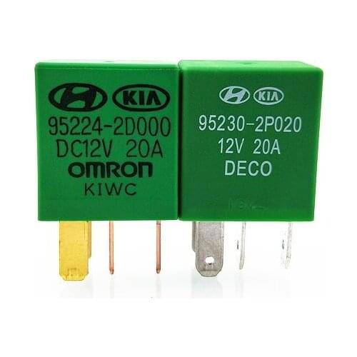 Near High Beam Fan Air Conditioning Car Relay 95224-2D000 DC12V 95230-2P020 20A