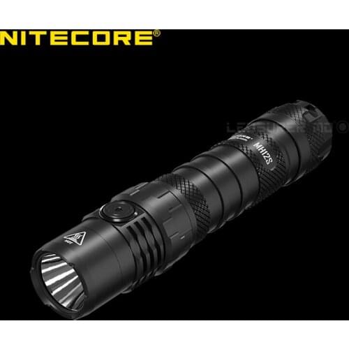 Superior Performance NITECORE MH12S 1800 Lumens 21700 Dual Fuel Compact Flashlight with 5000mAh Li-ion Battery