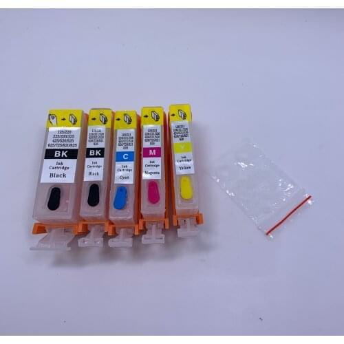 YOTAT 5pcs refillable PGI-425 CLI-426 ink cartridge PGI425 for Canon PIXMA MG5140 MG5240 MG5340 IP4840 IP4940 printer