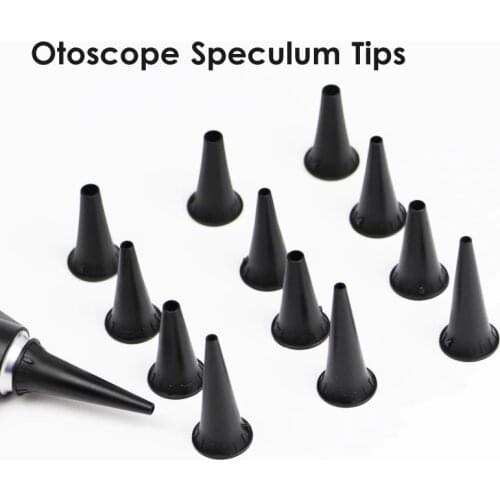 2.4/3/4/5mm Medical Reusable Otoscopio Non Disposabe Speculum Otoscope Tip Accessory Ear Care Nozzle Specula Cone for Otoscope