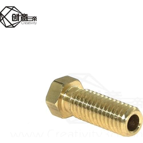5Pcs Volcano Mouth Nozzles 3.0mm Filament 0.2/0.25/0.3/0.4/0.5/0.6/0.8/1.0/1.2mm 3D Printer Parts Copper Lengthen Extruder part