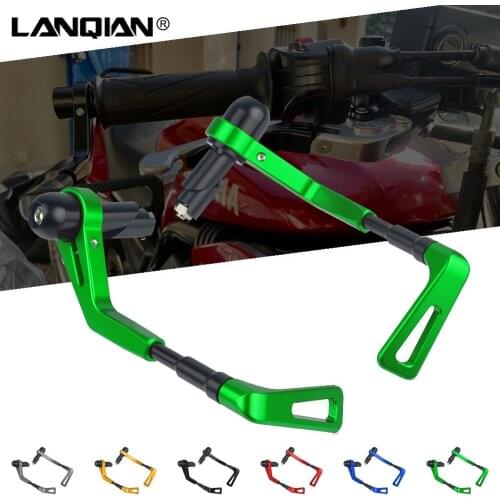 Motorcycle Accessories Brake Clutch Levers Guard Protector For Kawasaki ZX636 ZX6R ZX636R ZX6RR ZX7R ZX7RR ZX 9 R ZXR400 ZZR1200