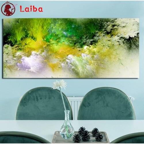 Diamond Embroidery Abstract art, colorful clouds Picture Diamond Painting Full Square round drill Mosaic Cross Stitch Wall Art