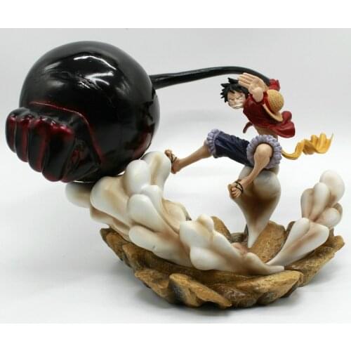 One Piece Gear Third Monkey D Luffy Battle Version PVC Figure Model Toy Collection Statue