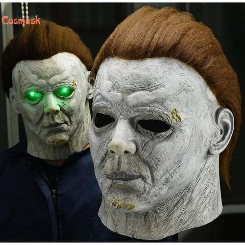 Cosamask Mask Halloween Michael Myers Mask Trick Or Treat Studio Realistic Latex Mask Masquerade Halloween Horror Mask