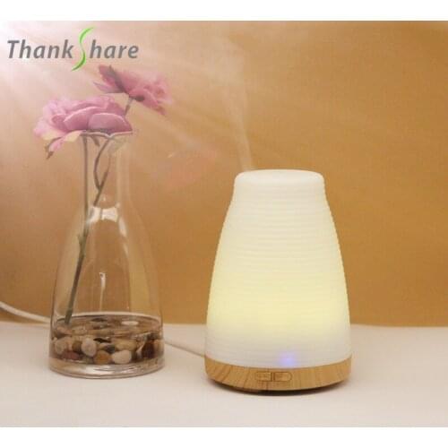 THANKSHARE 100ML Diffuser Colorful Mini Humidifier Air Electric Aromatherapy Essential Oil Aroma Diffuser For Home Office