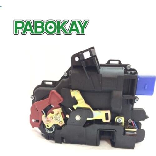 FOR SEAT IBIZA SKODA FABIA VW POLO CADDY FRONT LEFT DOOR LOCK MECHANISM 5J1837015
