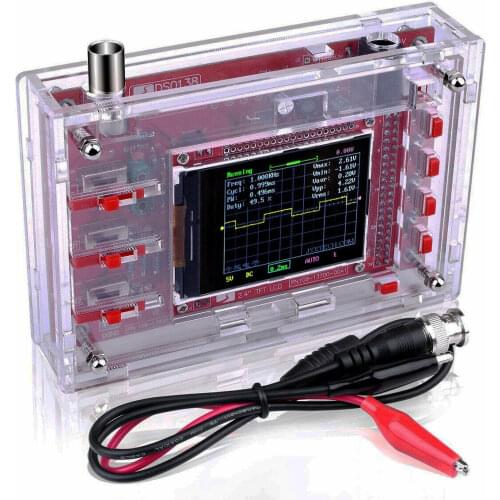 DS0138 Digital Oscilloscope Assembled with Acrylic Case