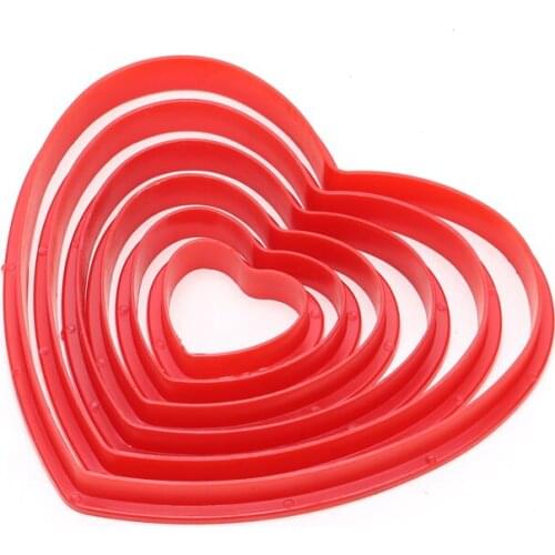 Hot Vintage Love Heart Shape Decoration 3D Silicone Mold Baking Fondant Chocolate Molds Cake Decorating Tools AX252