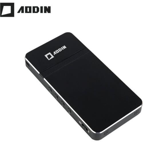 AODIN D16 pocket portable Mini projector None Android OS Linux Micro LED DLP Projector with Battery HDMI Input USB 2.0 HD video