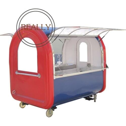 Mobile food carts/trailer/ ice cream truck/snack food carts with free shipping by sea