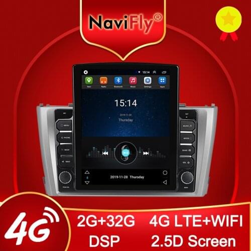 Navifly 2.5D 9.7" Tesla style for Toyota Avensis 2008 - 2015 Android video Car radio multimedia player navigation gps No DVD