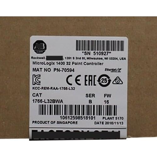 New Original 1766-L32BWA PLC 120/240V AC Spot