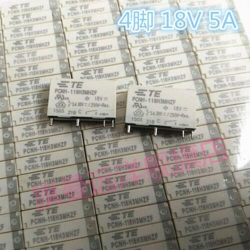 PCNH-118H3MHZF 18V Relay 5A 4-pin 18VDC