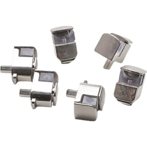 Adjustable 5-10MM Furniture Shelf Glass Clamp Cabinet Shelves Support Pins Glass Holder Brackets