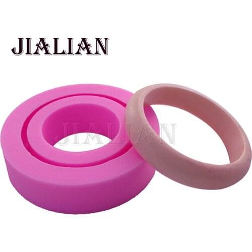 Silicone molds 3D for Handmade bracelet manual Ring doming DIY handcraft baking tools cooking mould cakes pops T0783