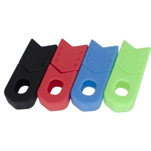 ZTTO MTB Road Bike Carbon Crankset Crank Silicone Gel Cover Protective Sleeve Fixed Gear Bicycle Accessories Protector 4Pcs