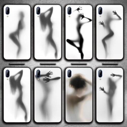 Woman Silhouettes Phone Case For Vivo Y91c Y17 Y51 Y67 Y55 Y7s Y81 Y19 Y97 Y93 V17 vivos5