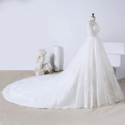 Свадебные платья ZHOUSOMNIA China At AliExpress