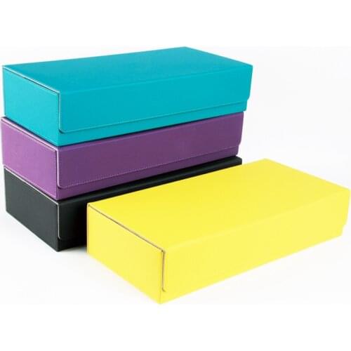 Large Black And Red Card Case Deck Box Storage Box For Board Game Cards MTG/TCG/PKM/PTCG/YGO Yugioh Can Hold 550+ Cards