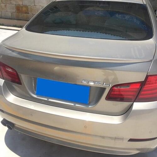 CEYUSOT For Spoiler WING BMW 5 Series F10 F18 Sedan ABS Material CAR Trunk Rear Lip 2011-2018 520i 523i 528i 535i 550i Tail FIN