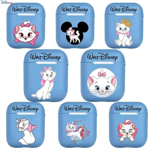 2021 Disney new Mary catPattern Case for Airpods Pro 1/2 Cover Protective Earphone Cases Headphones Funda Protective For Airpods
