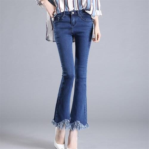 Gowyimmes Women's Flared Jeans