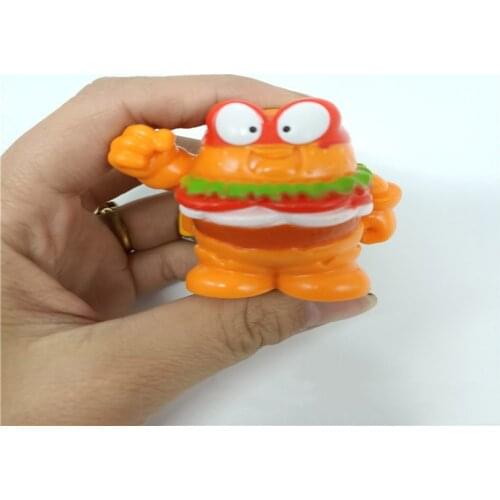 HQ superzing Hamburger burgers super zing chocolate Icecream MAN kings model figure collectable toy gift for kids boy girl