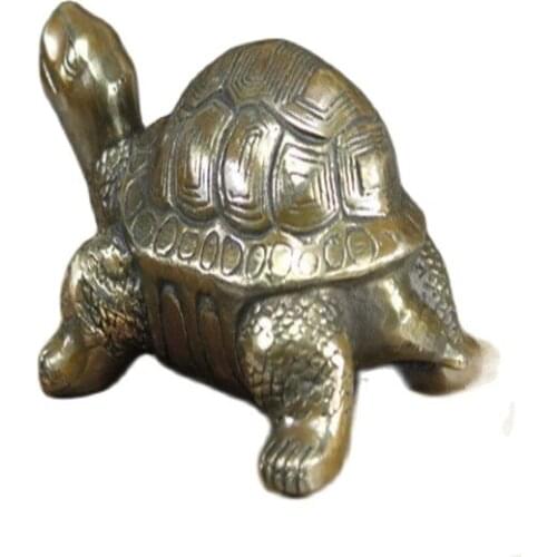 China old bronze ornaments Ancient turtle copper Statue