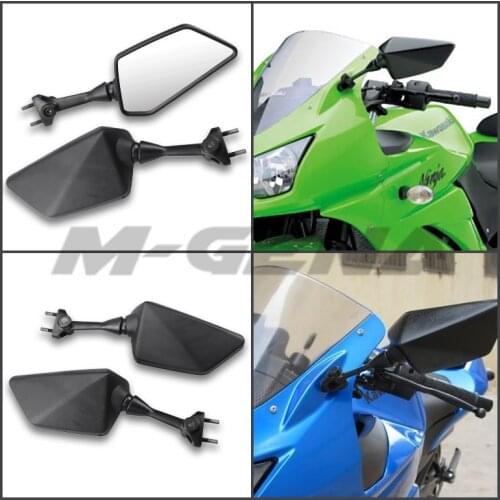 Motorcycle rearview mirror case for Kawasaki ninja 250R EX-250 K8F 2008 2009 2010 2011 2012 08 09 10 11 12