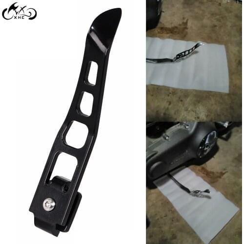 Motorcycle Black Kickstand Extension Fit For Harley Dyna Fat Bob FXDF Switchback FLD Low Rider FXDLS Super Glide EFI FXDI