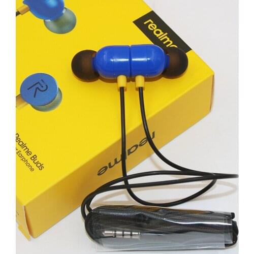 Realme 3.5mm Jack In-Ear Earphone With Mic Music Headphone For realme Q3 Q2 Q2i V3 V5 X2 Pro/7i/3 Pro Redmi Note 9/8 pro 8A 7A