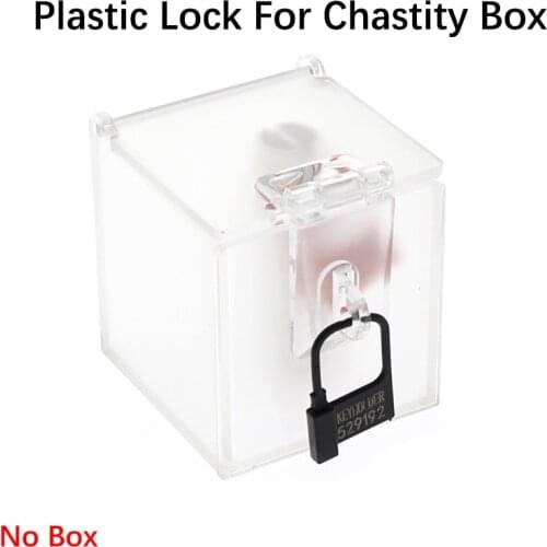 Disposable Plastic Locking Male Chastity Cock Cage Penis Lock Random Different Numbers Cards Blockade Keyholder Adults Game