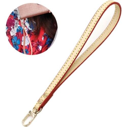 Portable Leather Wristlet Wrist Bag Strap Replacement for Clutch Purse Handbag