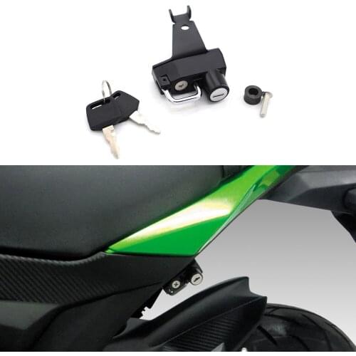Motorcycle Helmet Lock Anti-Theft For Kawasaki Z125/Pro 2016 and later